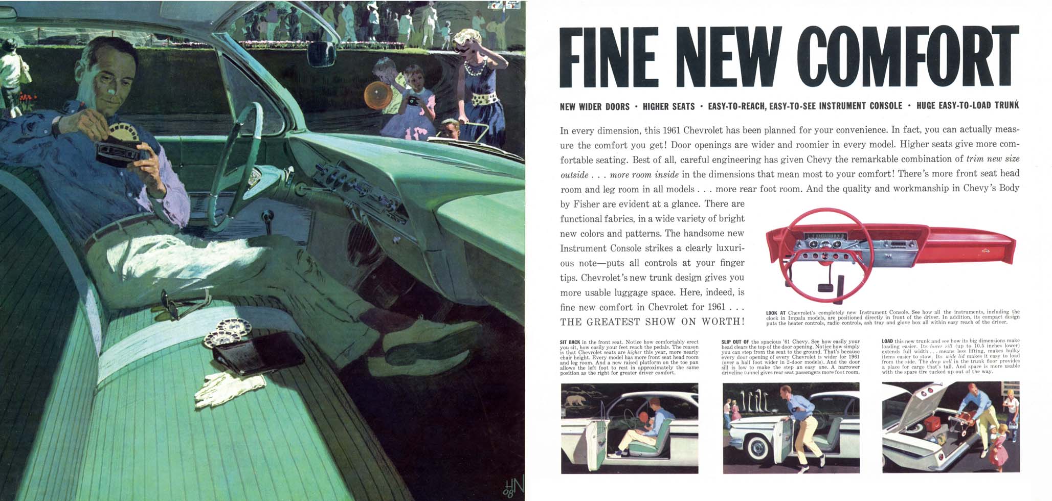 1961 Chevrolet Prestige Brochure Page 11